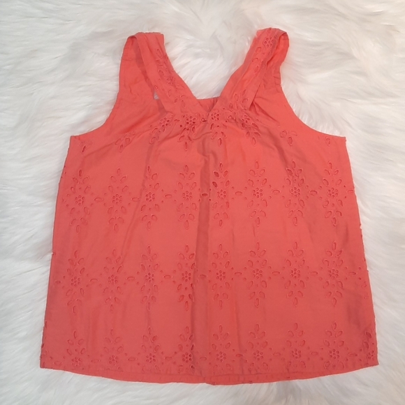 Girls 2pc Matching Set - Eyelet/Floral Print - Size: 8-12 - Picture 5 of 12